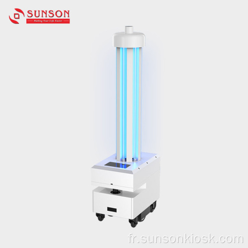 Lampe UV Anti-bactéries Anti-virus Robot Antimicrobien